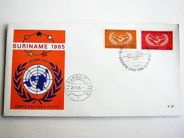1965 Vijftig jaar UNO Suriname - (5719)